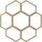 Ekena Millwork Florin Wood Fretwork Pierced Ceiling Medallion, Hickory, 20"OD x 7"ID x 3/8"T CMWP20X20X0375FOHI - alternate 5